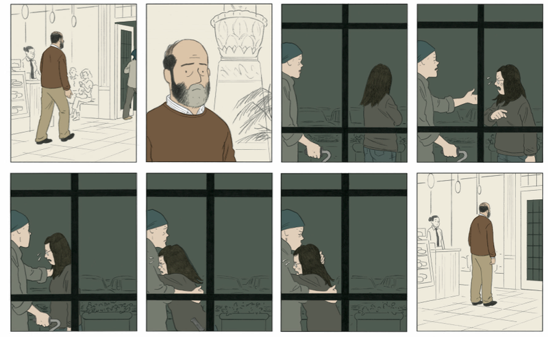 Illustration for article titled Optic Nerve returns with two deeply personal stories about moving on